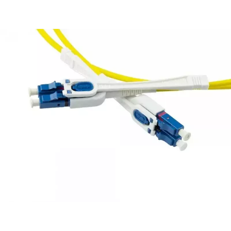 Cable de fibra óptica InfiniBand Alcasa LW-U920LC 20 m 2x LC amarillo