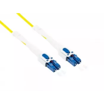 Cable de fibra óptica InfiniBand Alcasa LW-U920LC 20 m 2x LC amarillo