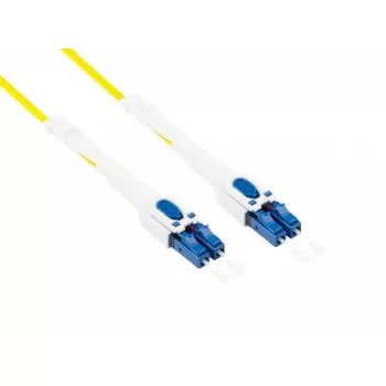 Cable de fibra óptica InfiniBand Alcasa LW-U930LC 30 m 2x LC amarillo