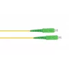 Cable de fibra óptica Alcasa LW-S905SASA 5 m SC FTTH amarillo