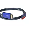 Adaptador de cable de vídeo Alcasa 4860-SF050B 5 m DisplayPort a HDMI azul