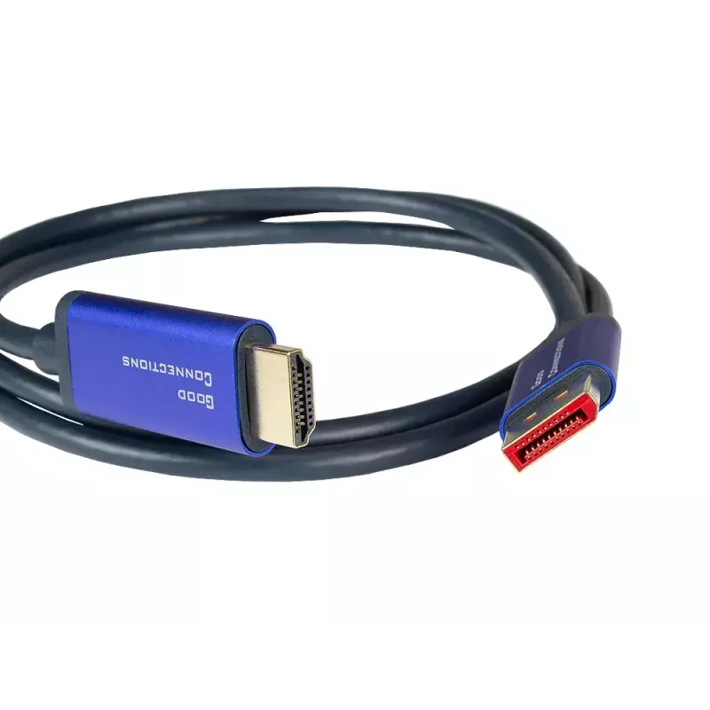Adaptador de cable de vídeo Alcasa 4860-SF050B 5 m DisplayPort a HDMI azul