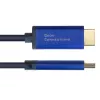 Adaptador de cable de vídeo Alcasa 4860-SF050B 5 m DisplayPort a HDMI azul