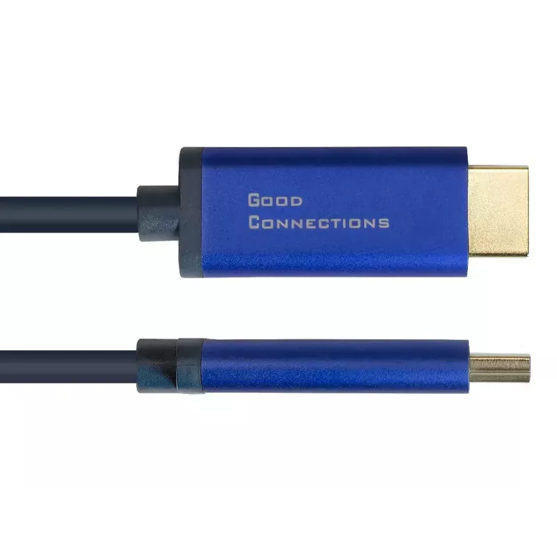 Adaptador de cable de vídeo Alcasa 4860-SF050B 5 m DisplayPort a HDMI azul