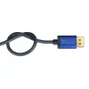 Adaptador de cable de vídeo Alcasa 4860-SF050B 5 m DisplayPort a HDMI azul