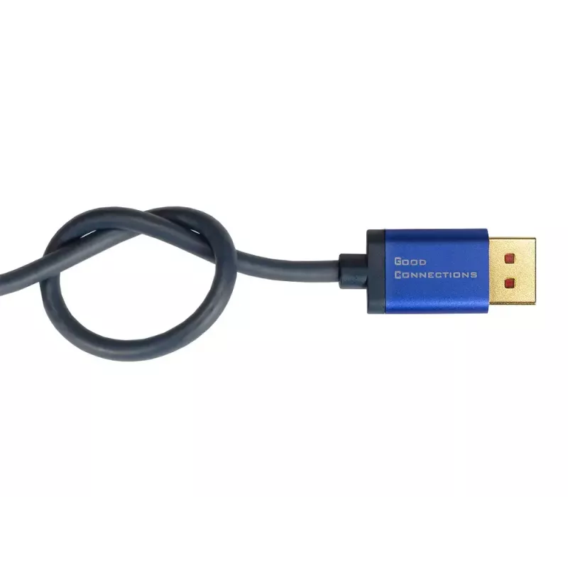 Adaptador de cable de vídeo Alcasa 4860-SF050B 5 m DisplayPort a HDMI azul