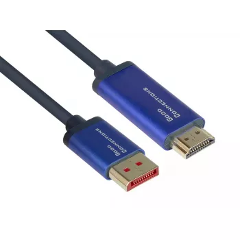 Adaptador de cable de vídeo Alcasa 4860-SF050B 5 m DisplayPort a HDMI azul