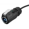 Alcasa S1 IC01-24F01 LC negro 3 m conector recto