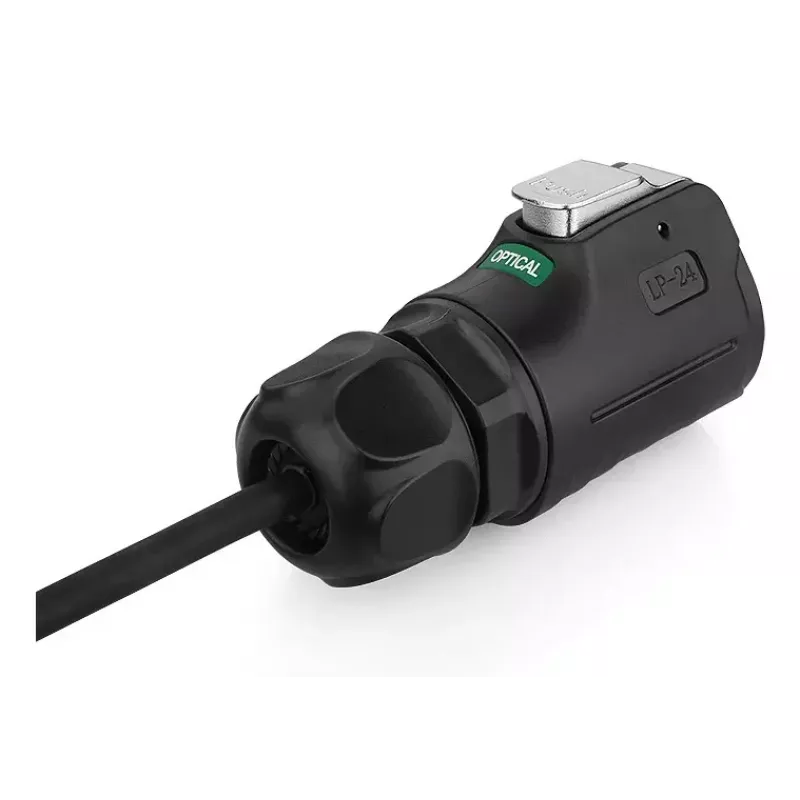 Alcasa S1 IC01-24F01 LC negro 3 m conector recto