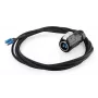 Alcasa S1 IC01-24F01 LC negro 3 m conector recto