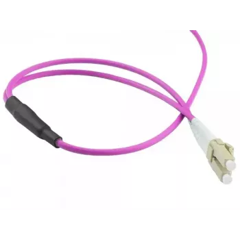 Cable de fibra óptica Alcasa LW-P8100LC4 100 m 2x LC violeta