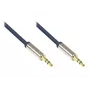 Cable de audio Alcasa GC-M0043 5 m 3,5 mm azul