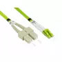 Cable de fibra óptica Alcasa LW-830LS5 30 m LC SC verde