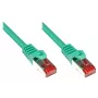 Cable de red Alcasa 40 m Cat6 S/FTP verde