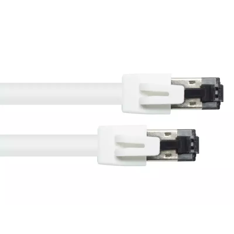 Alcasa 8080-050W blanco 5 m Cat8.1 S/FTP cable de red