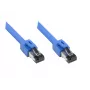 Cable de red Alcasa 8080-075B azul 7,5 m Cat8.1 S/FTP