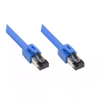Cable de red Alcasa 8080-100B 10 m Cat8.1 S/FTP azul