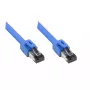 Cable de red Alcasa 8080-100B 10 m Cat8.1 S/FTP azul