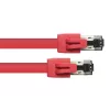 Cable de red Alcasa 8080-075R rojo 7,5 m Cat8.1 S/FTP