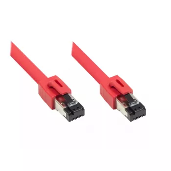 Cable de red Alcasa 8080-075R rojo 7,5 m Cat8.1 S/FTP