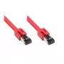 Cable de red Alcasa 8080-075R rojo 7,5 m Cat8.1 S/FTP