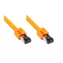 Cable de red Alcasa 8080-050O 5 m Cat8.1 S/FTP naranja