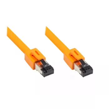 Cable de red Alcasa 8080-075O naranja 7,5 m Cat8.1 S/FTP