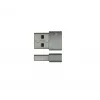 Adaptador USB Alcasa USB-AD203-5 USB-A a USB-C gris