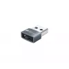 Adaptador USB Alcasa USB-AD203-5 USB-A a USB-C gris