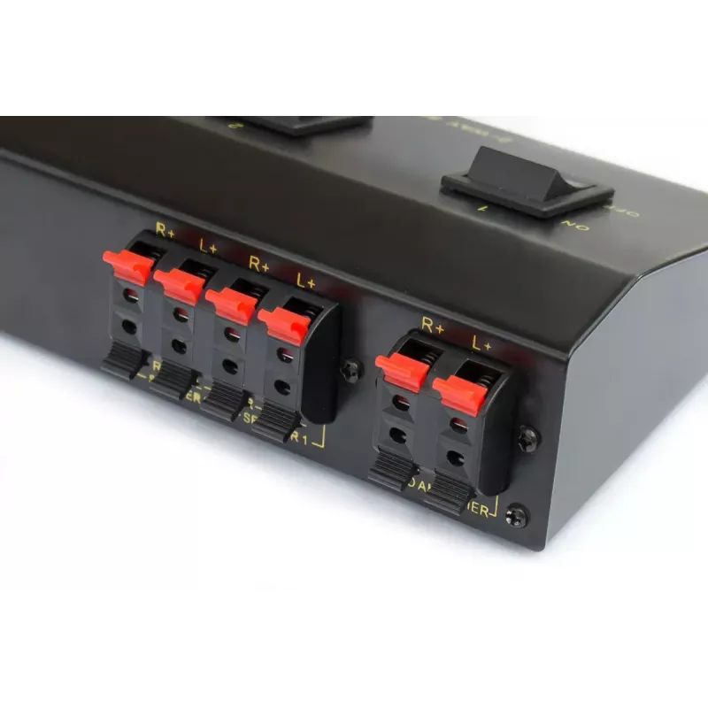 Conmutador de audio Alcasa 5529-2, 2 canales