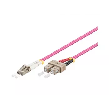 Cable de fibra óptica Alcasa LW-830LS4 30 m LC SC lila