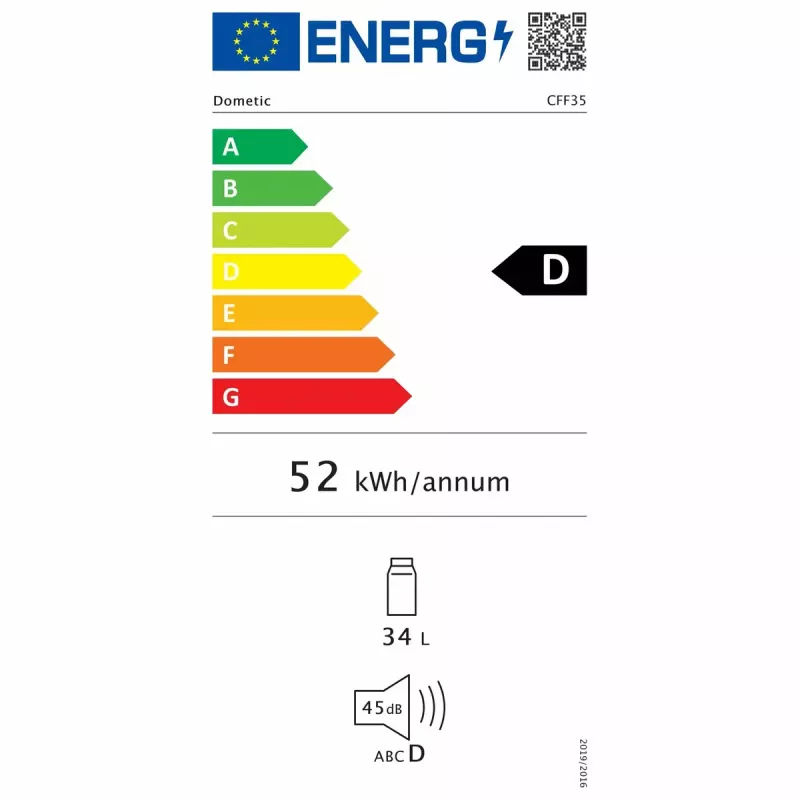 Nevera portátil Dometic CFF35 34L eléctrica gris