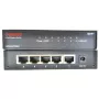 Switch de red no gestionado Longshine LCS-GS7105-E — 5 puertos Gigabit RJ-45, negro