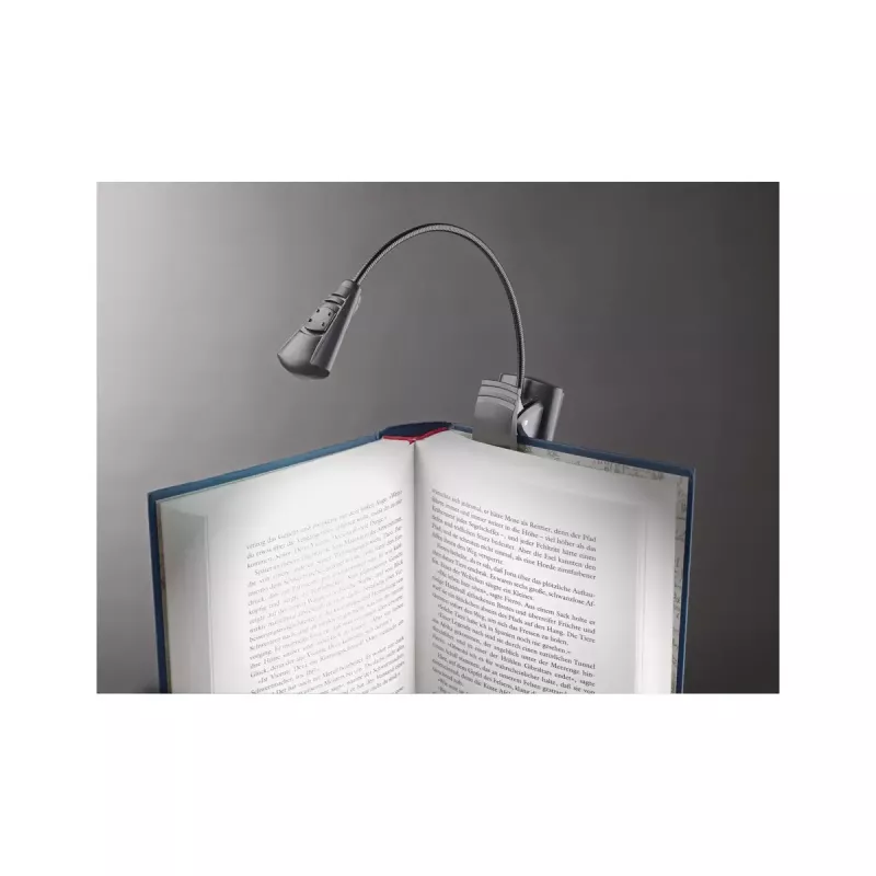 Lámpara LED para atril König & Meyer 12241 negra a pilas