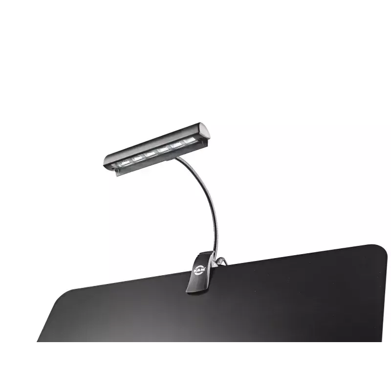 Lámpara para atril König & Meyer 12248-000-55 LED batería AC negra