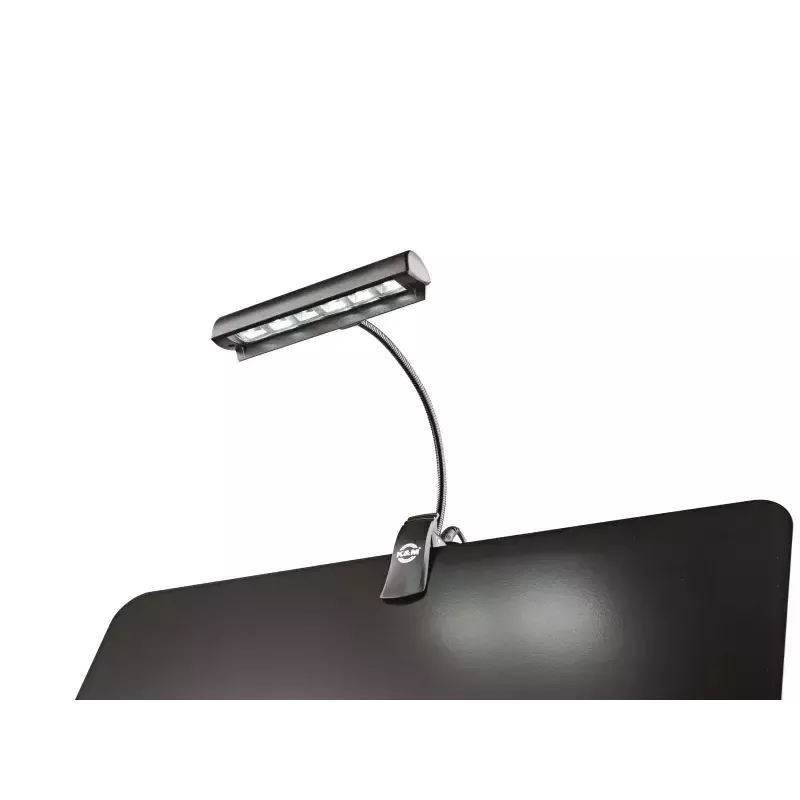 Lámpara para atril König & Meyer 12248-000-55 LED batería AC negra