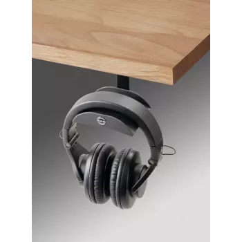 Soporte para auriculares König & Meyer 16330-000-55 acero negro