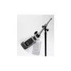 K&M 19695 adaptador de rótula para soporte, negro
