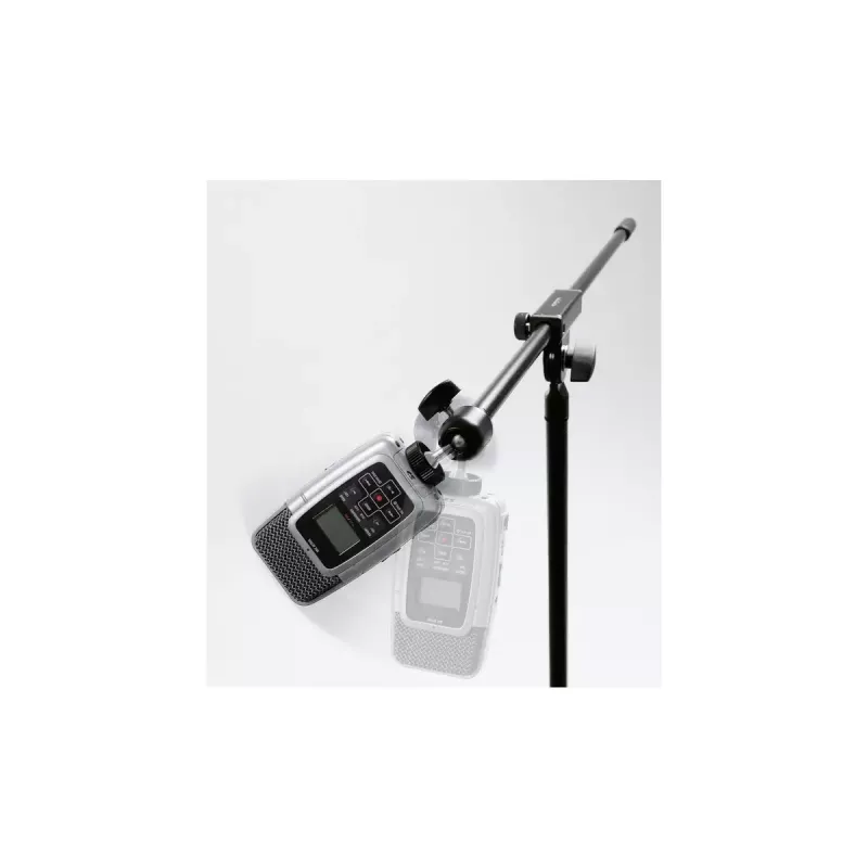 K&M 19695 adaptador de rótula para soporte, negro