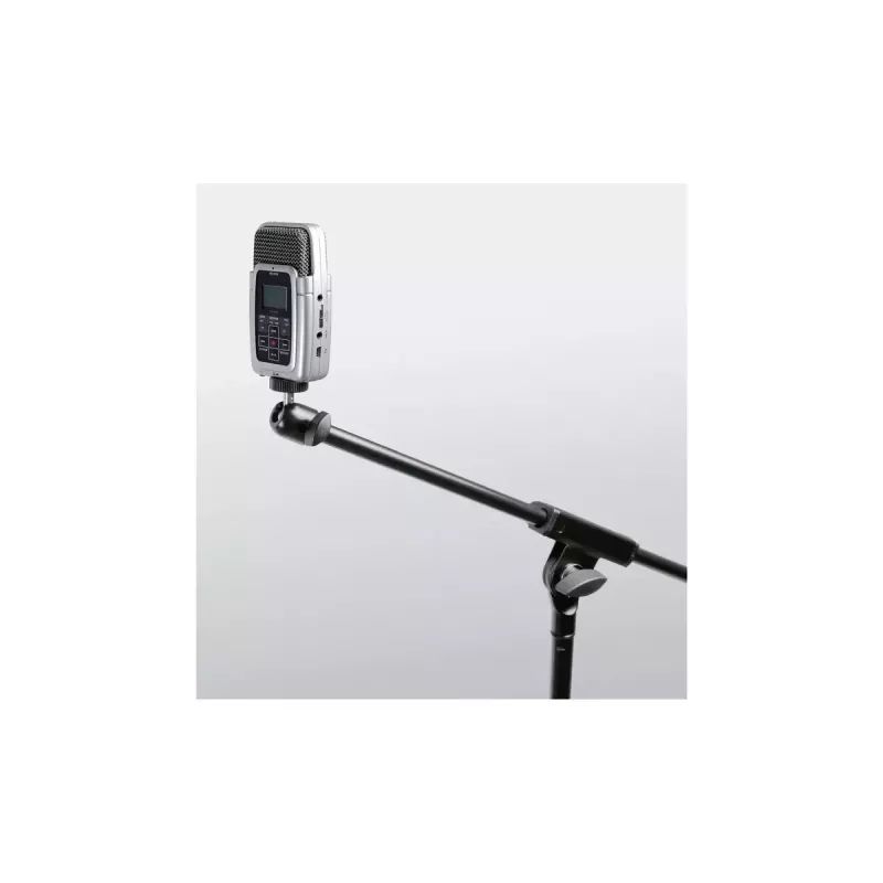 K&M 19695 adaptador de rótula para soporte, negro