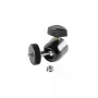 K&M 19695 adaptador de rótula para soporte, negro