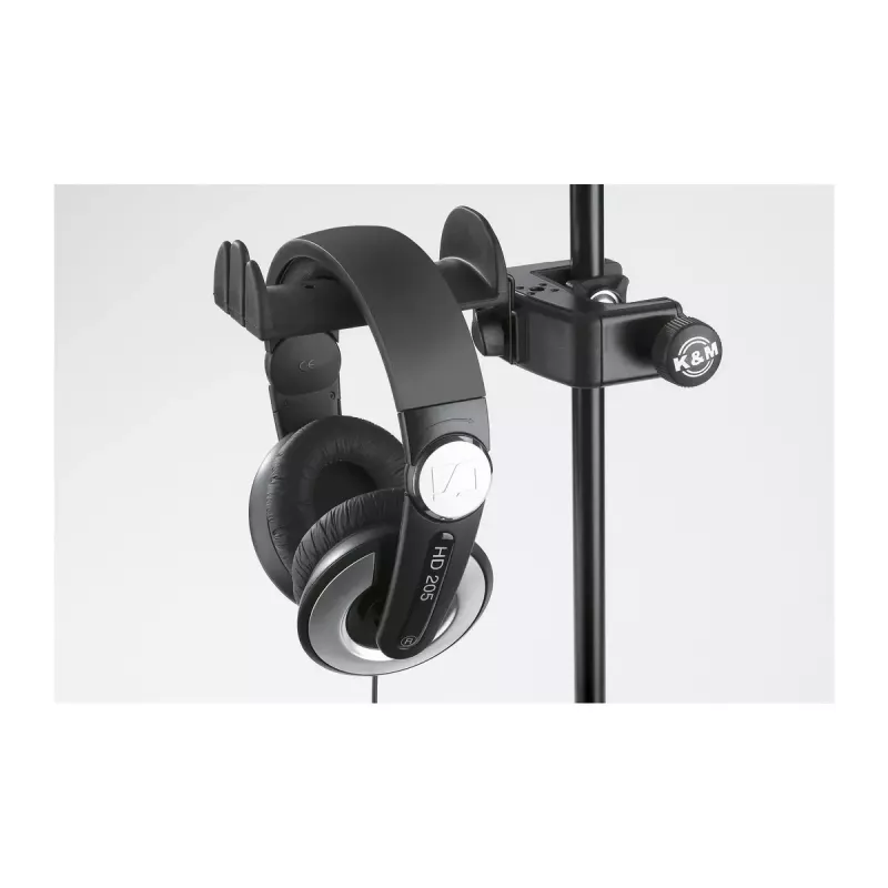 Soporte para auriculares König & Meyer 16085 aluminio acero negro