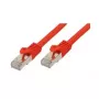 Cable de red ShiverPeaks BASIC-S Cat7 S/FTP (S-STP) 5 m, RJ-45 macho a RJ-45, rojo