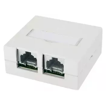 Toma RJ-45 Telegärtner J00023A0056 blanca