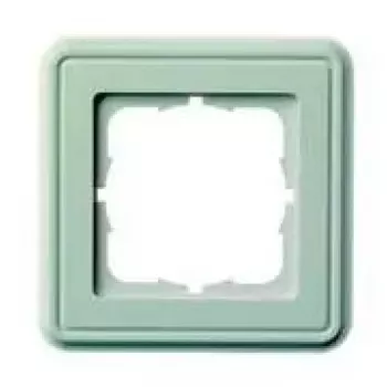Marco embellecedor Tgate Telegärtner blanco PVC para tomas de pared y módulos