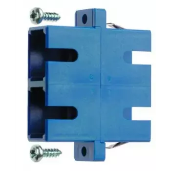 Cambiador de género de cable Telegärtner J08081A0011 SC/APC azul