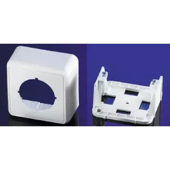 Caja de conexión Telegärtner 25.16.8555, caja de montaje, 80×40×80 mm, blanca