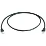 Cable de red Telegärtner Cat.7 MP8 FS 600 LSZH 10,0 m negro