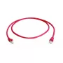 Cable de red Telegärtner RJ45 15 m Cat6a S/FTP rojo