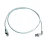 Cable de red Telegärtner Cat.7 MP8 FS 600 LSZH 1,0 m 1x ángulo de 90 grados gris